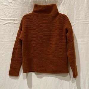 Madewell mock neck knit sweater size M
